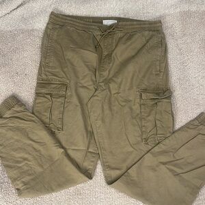 Goodfellow & Co Men's Canvas Cargo Jogger Pants Medium